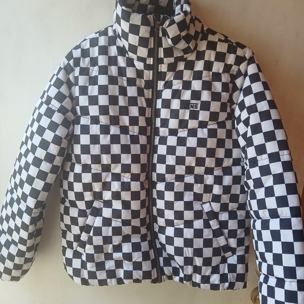 Vans Puffer Checkered Jacket - Picture 8 of 10
